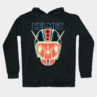 Helmet band design logo Hoodie